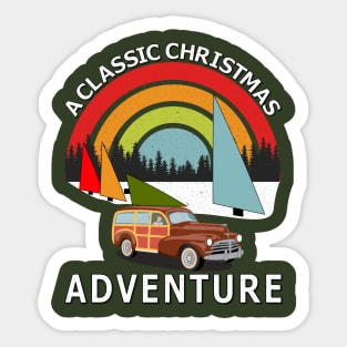 A Classic Christmas Adventure Sticker